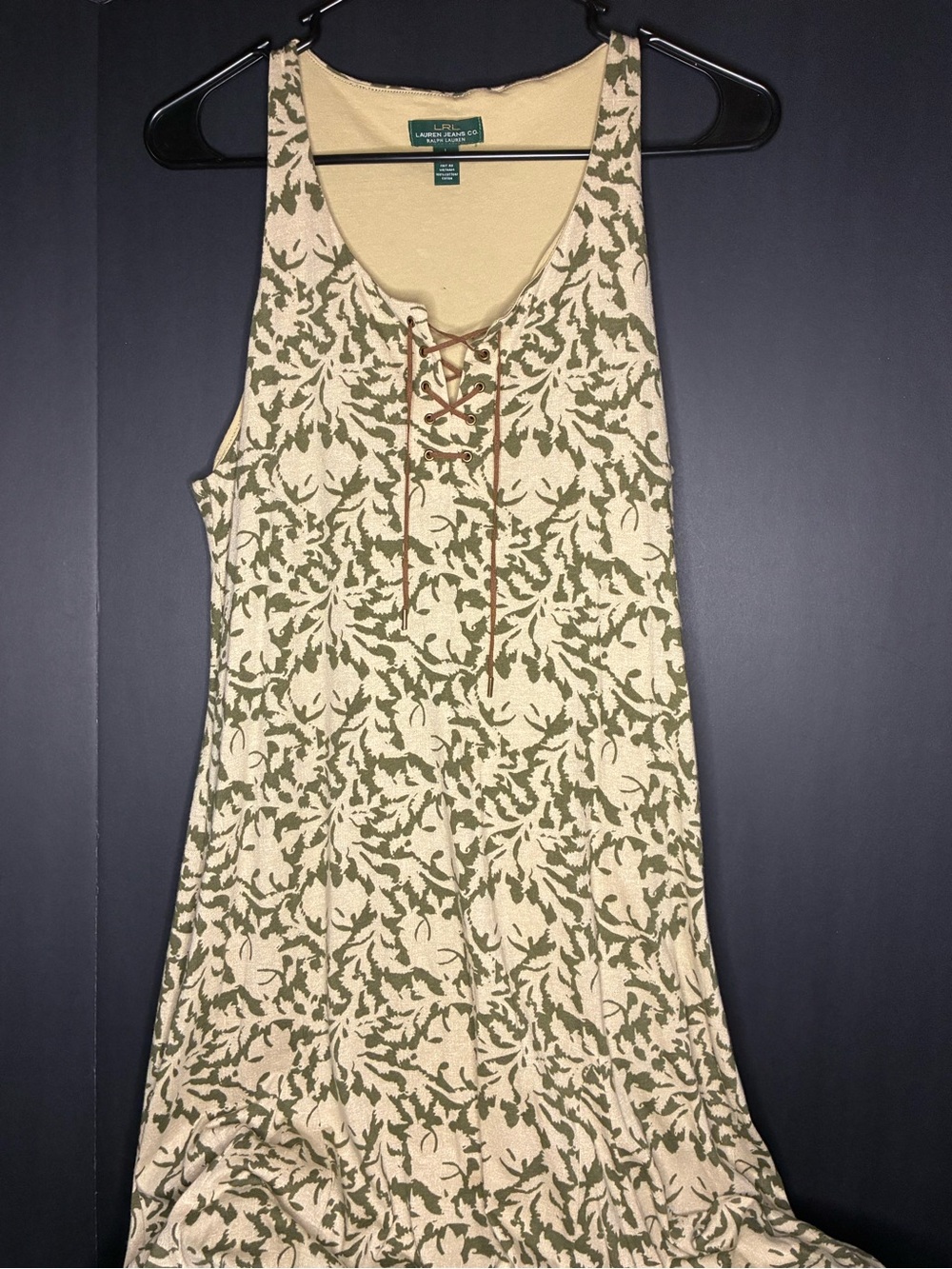 LRL Lauren Jeans Co Maxi Dress - 90s - Picture 2 of 5